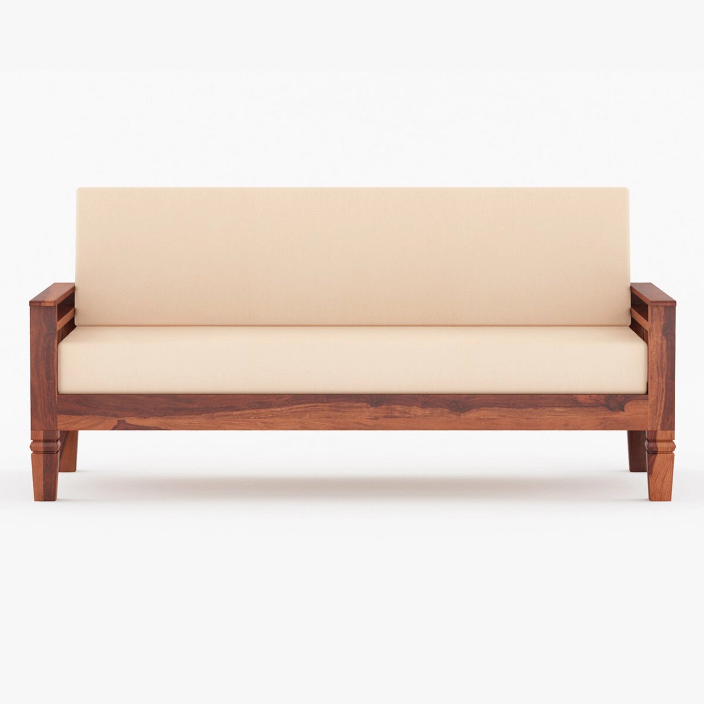 Drivo Solid Sheesham Wooden Sofa Set