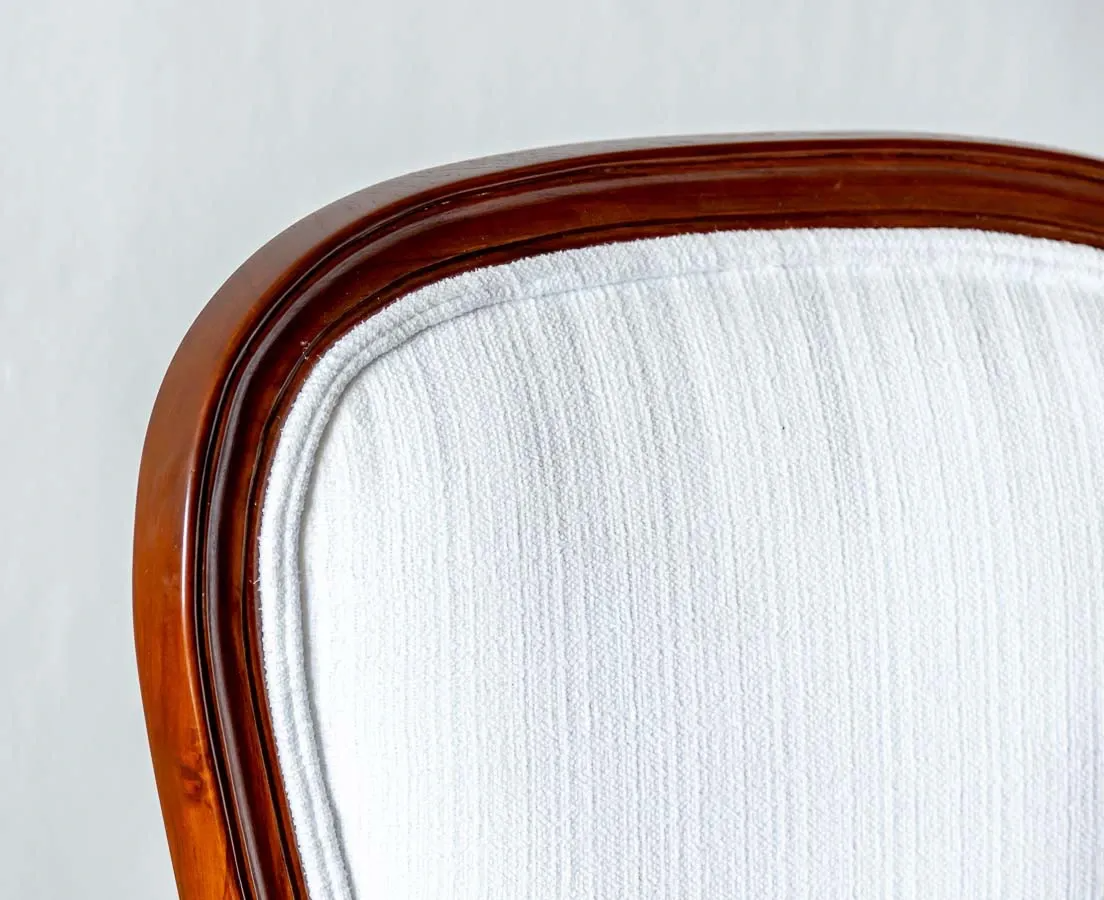 Heritage French Solid Teak Wood Dining Table Set